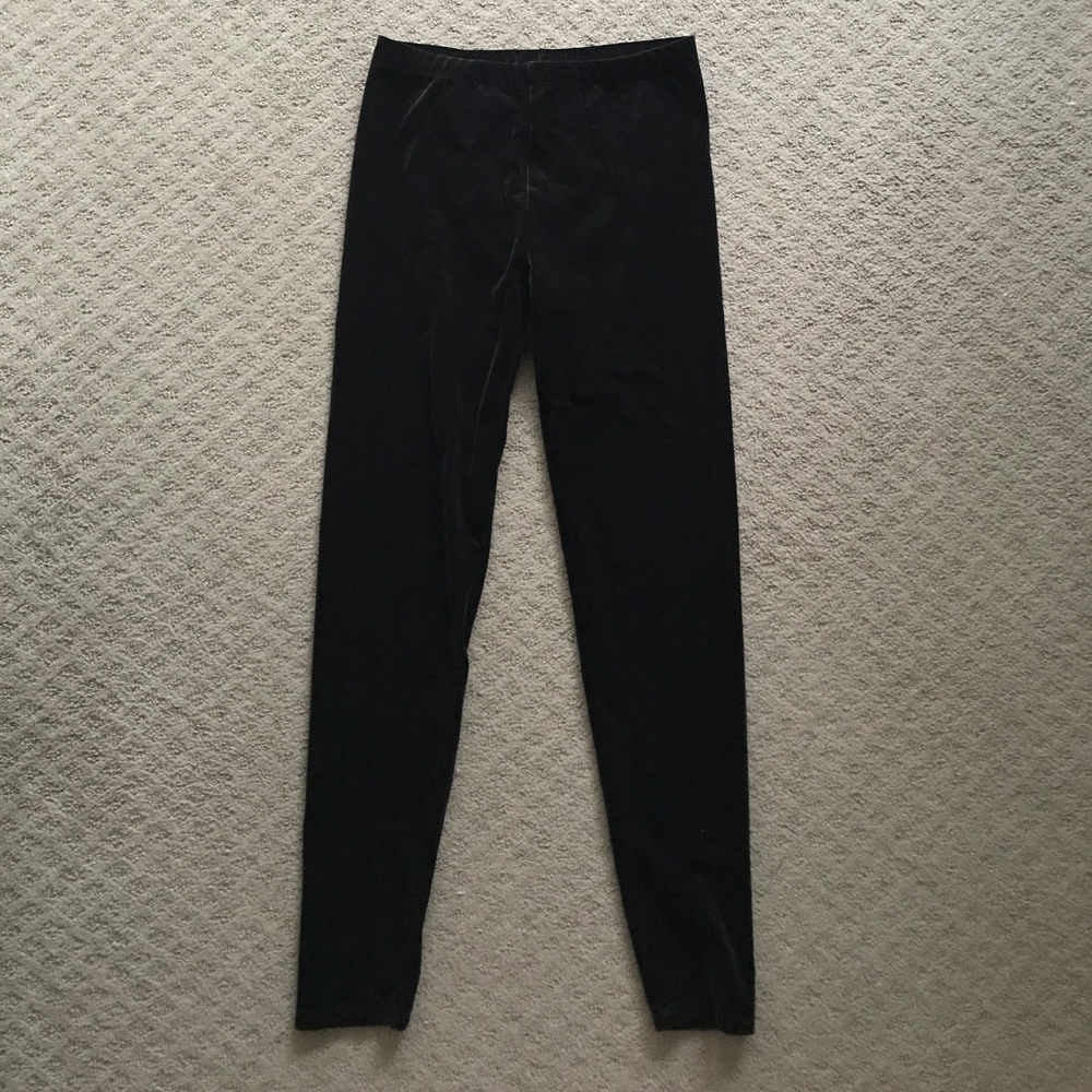 Girl’s velvet leggings